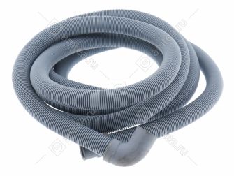Шланг сливной (вход Г-образный) стиральной, посудомоечной машины 4 м Ø19/22мм