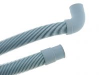 Шланг сливной (вход Г-образный) стиральной, посудомоечной машины 2.5 м Ø19/22мм