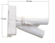 Корпус фильтра (улитка) в сборе стиральной машины Ardo