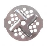 Нож + решетка средняя мясорубки Moulinex (шестигранник) 