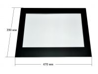 Внутреннее стекло духового шкафа Hansa (без срезов по углам)