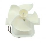 Мотор вентилятора в сборе с крыльчаткой холодильника Beko