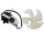 Мотор вентилятора в сборе с крыльчаткой холодильника Indesit, Ariston