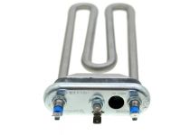ТЭН (нагреватель) L=180 мм, 1650W, прямой с отверстием стиральной машины Whirlpool (ORIGINAL)