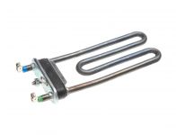 ТЭН (нагреватель) L=175 мм, 1700W, изогнутый без отверстия стиральной машины Indesit, Ariston