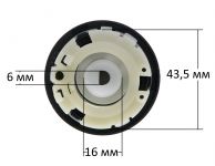 Ручка регулировки температуры духовки Beko